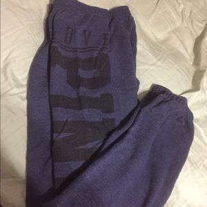 Victoria's Secret PINK navy sweatpants