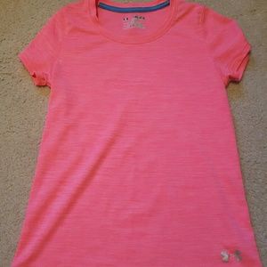 Girl under armour shirt