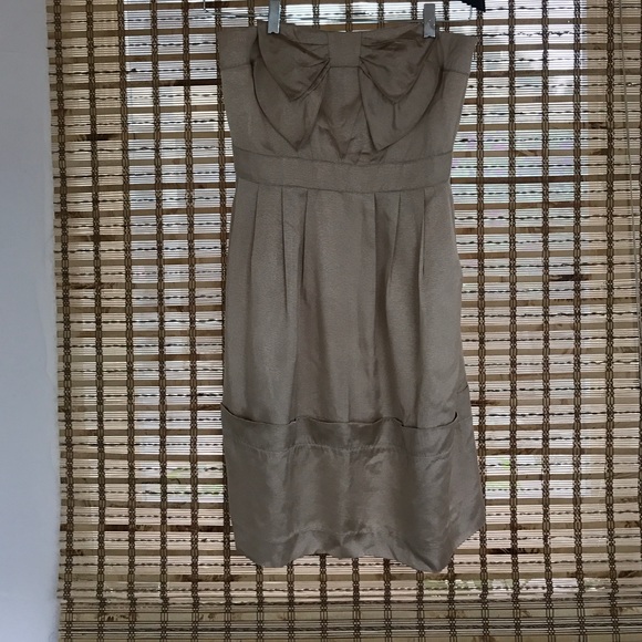 Bow bodice dress