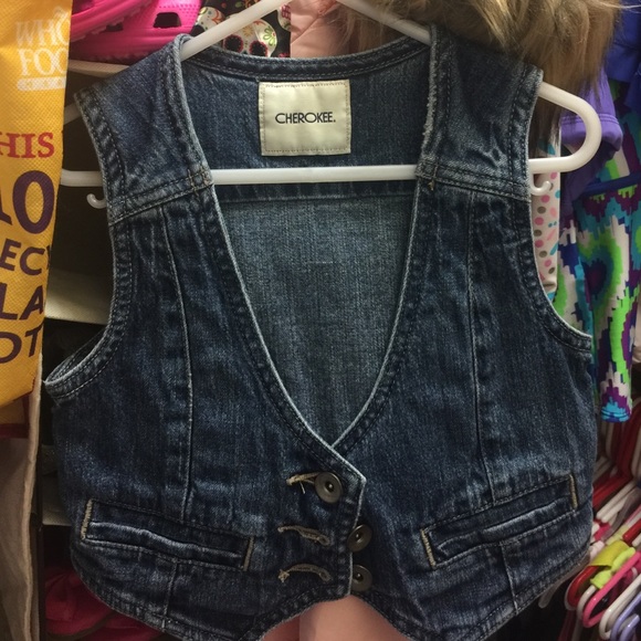 Jean vest kids