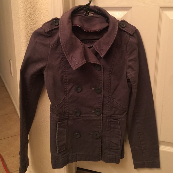 Thick H&M style Peacoat Size 6 - Picture 1 of 1