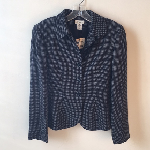 Vintage Ann Taylor Two Piece Suit Skirt Set Sz 4/6