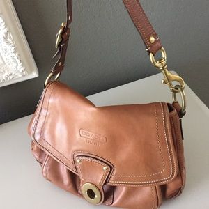 Camel coach bag