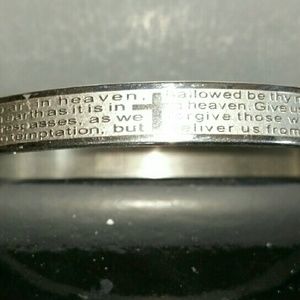 ●SOLD●OUR LORD'S PRAYER ENGRAVED ON BOTH PIECES