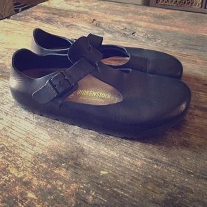 Black Birkenstocks
