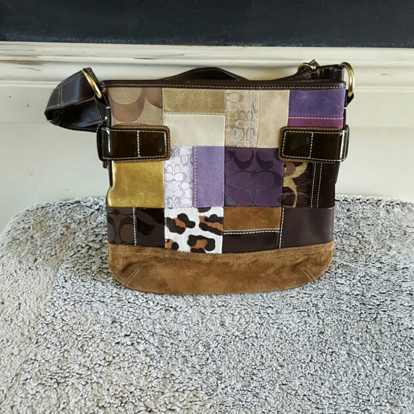 Coach patch work authentic