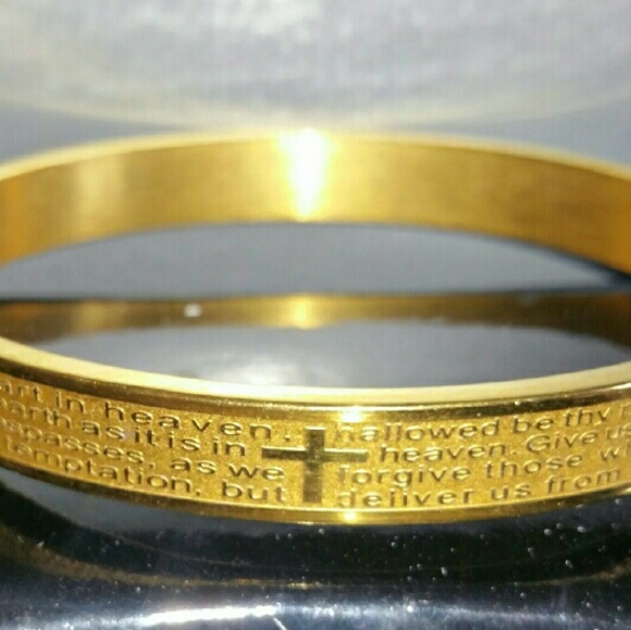 OUR LORD'S PRAYER ENGRAVED ON BOTH PIECES