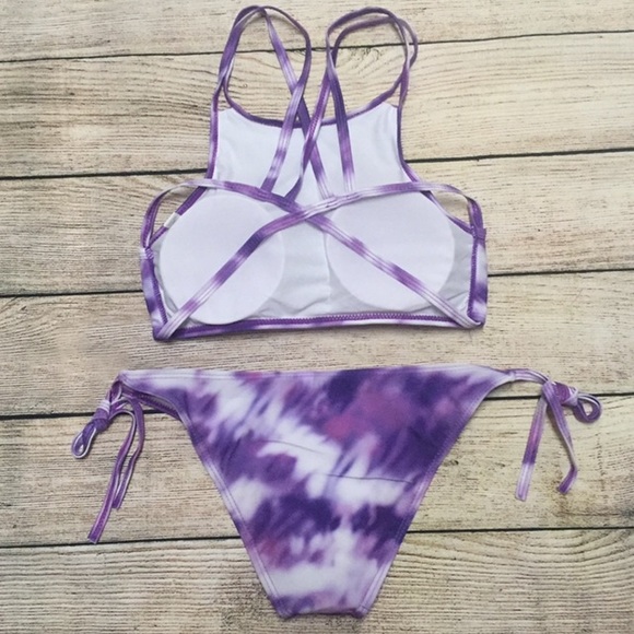 Purple bikini set SW185 - Picture 2 of 3