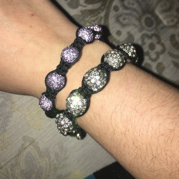 Bedazzled bracelets