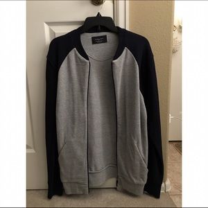 ZARA MAN Bomber Cardigan