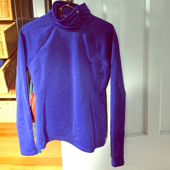 Fleece workout sweater