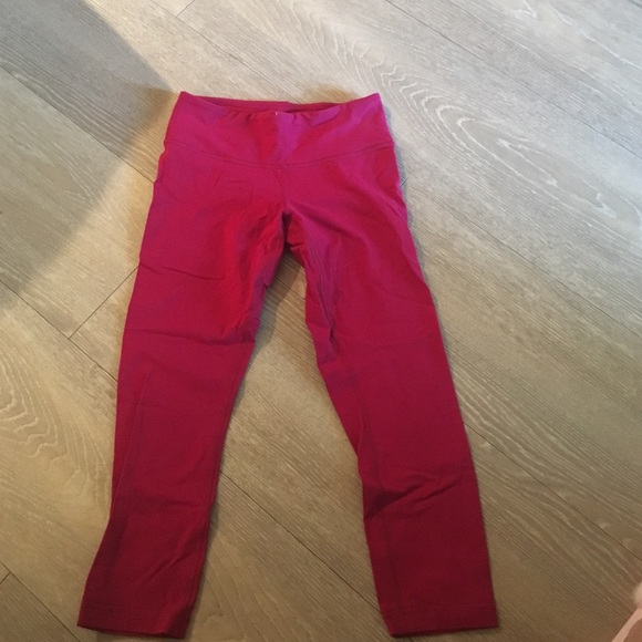 Lululemon Maroon leggings