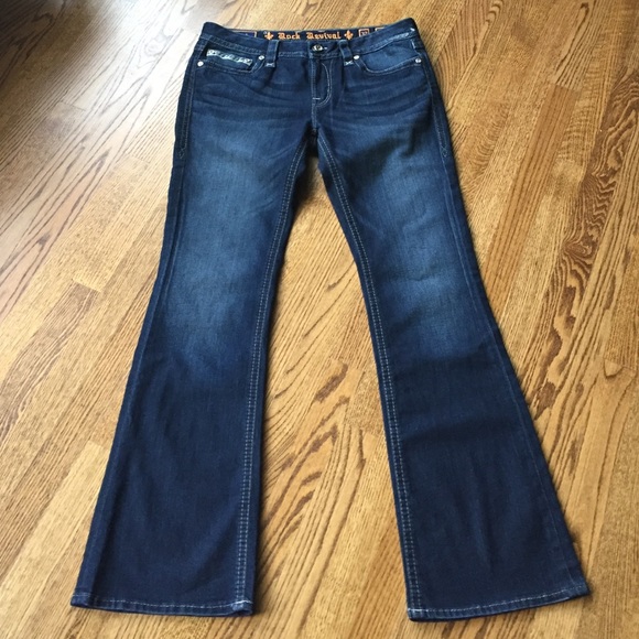 πHost Pickπ NEW Rock Revival boot jeans - Picture 3 of 4