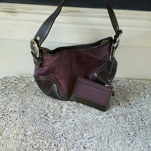Coach hobo small shoulder bag