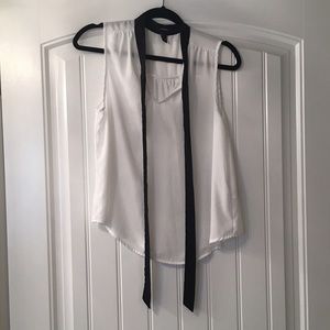 Forever 21 Tie Neck Blouse