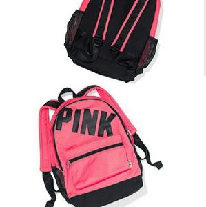 PINK! Pink Campus Backpack