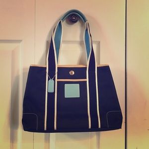 Coach Hamptons Reversible Canvas Tote