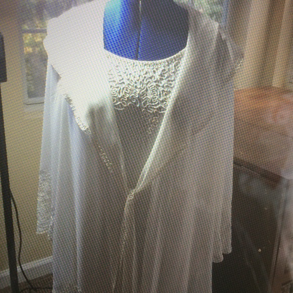 Vintage mother of the bride or wedding dress
