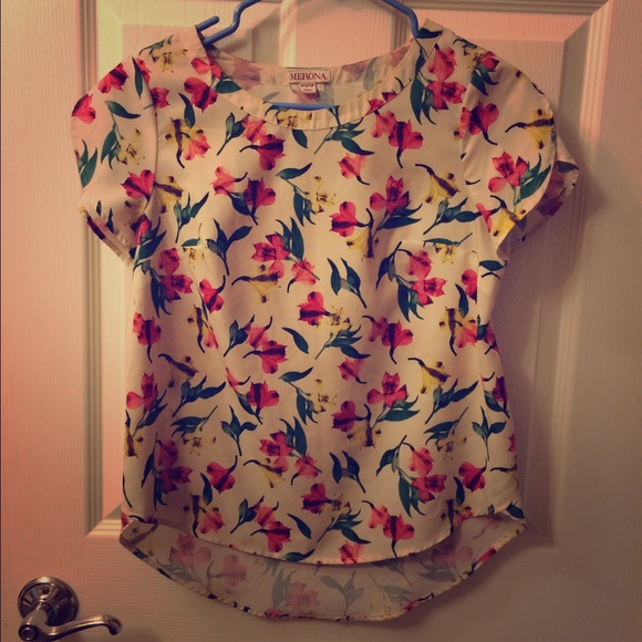 Beautiful floral blouse