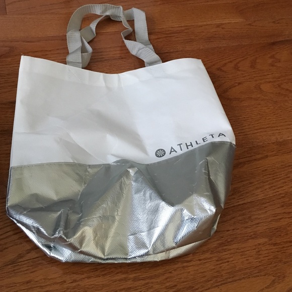 Athleta reusable plastic tote