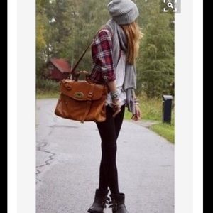 Fossil Plaid Button Down Shirt