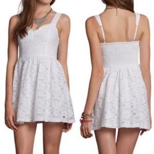 White Lace Hobson Parker Skater Dress