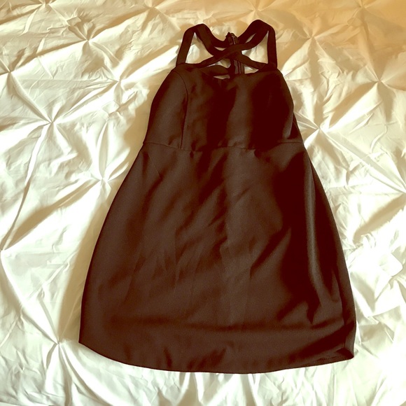 Black sleek dress!