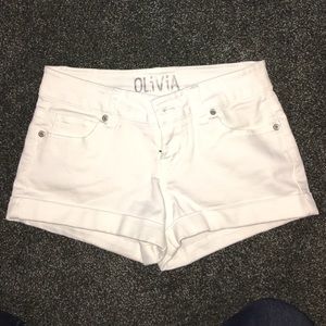 White shorts