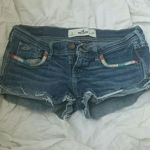 Hollister jean shorts