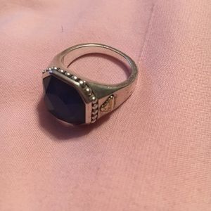 Lagos blue lapis ring size 7