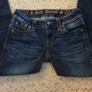 Rock revival skinny jeans SZ 25