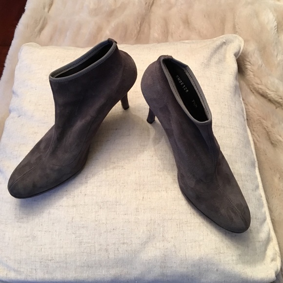 Stuart Weitzman Shoes - Stuart Weitzman suede booties. Size 7.5