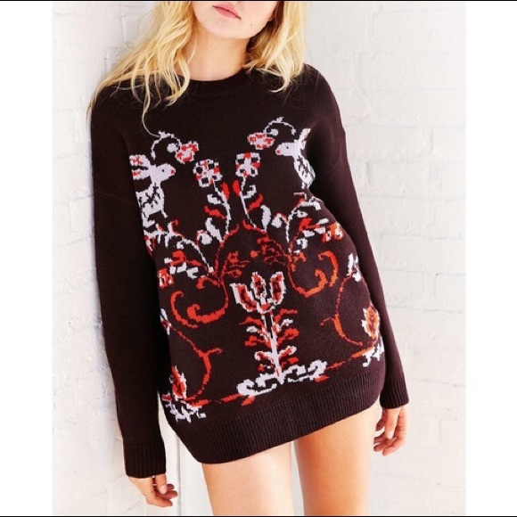 NWT Urban Outfitters Enchanted Pullover Sweater - Picture 3 of 4