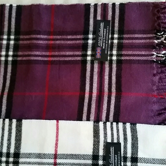 New 100% Cashmere Scarf- Choice of 1 Pattern - Picture 4 of 4