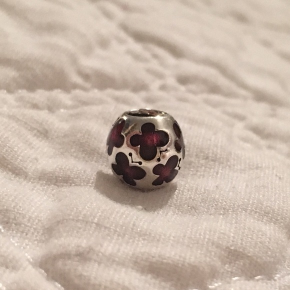 PANDORA Purple Butterfly Charm