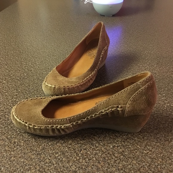 Nine West brown suede shoes