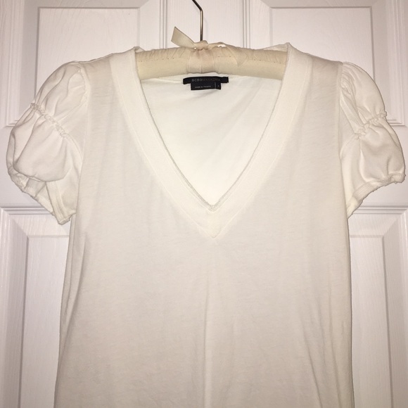 BCBGMAXAZRIA White Tee - Picture 2 of 4