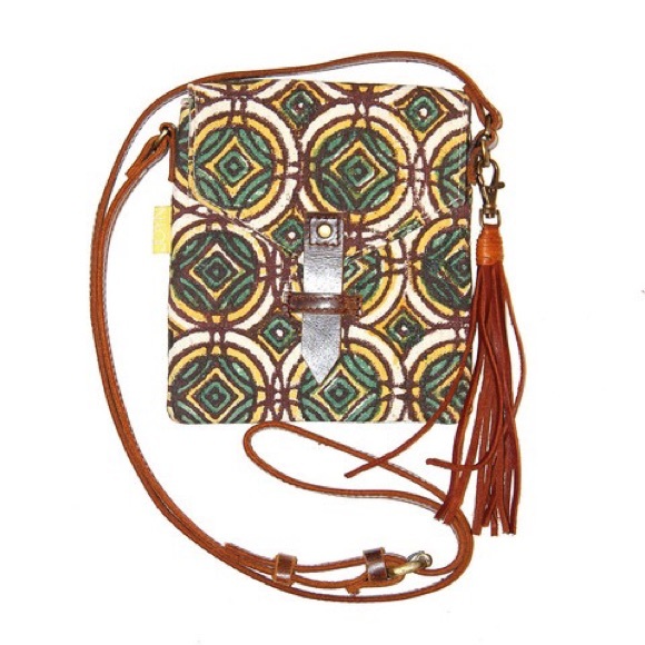 SOLD - Cross Body Bag - Stained Glass