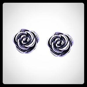 James Avery Rose Studs