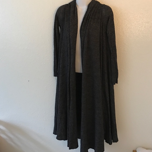 Free People size xs long duster / jacket