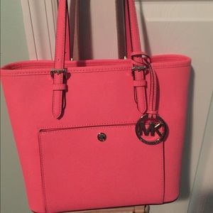 Pink Michael Kors purse