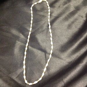 18" Freshwater & 14kt  Bead necklace 14kt clasp