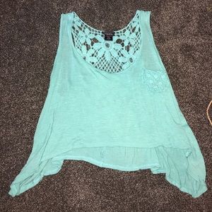 Teal tank