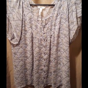 Kirra bird print top