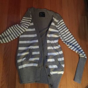 Striped cardigan