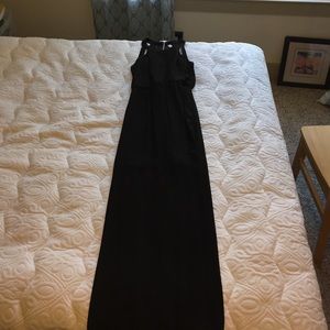 Black Sheer Maxi Dress