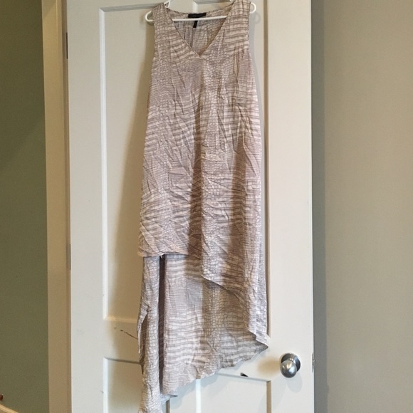 BCBGmaxazria Avery Dress in Pumice Combo