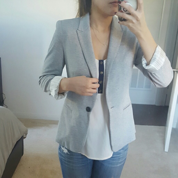 Zara Jackets & Blazers - Zara Heather Grey Blazer