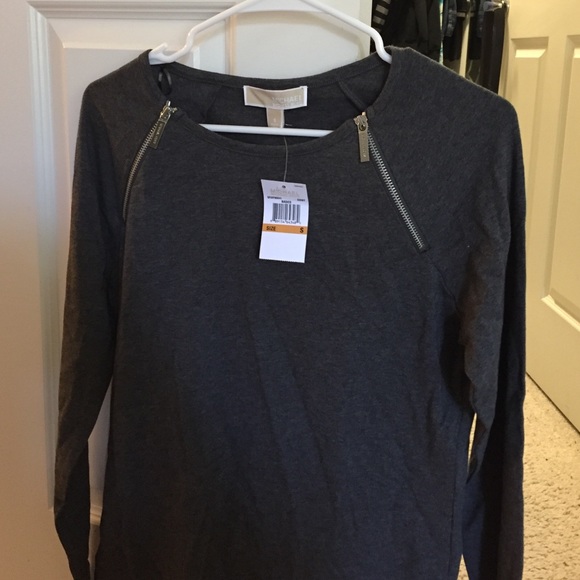 Grey long sleeve Michael kors