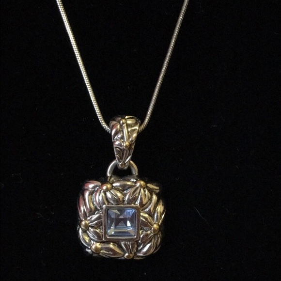 Premier jewelry silver and gold necklace